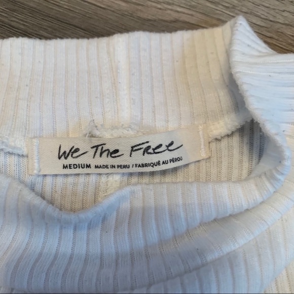 We The Free/FP Good Vibes Mock Neck Ribbed Top - Picture 7 of 7